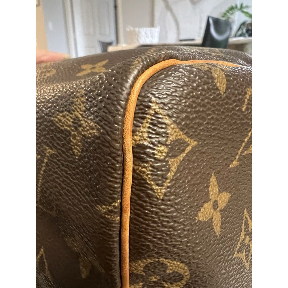 Authentic Louis Vuitton Monogram Speedy 30 Vintage 1997 SP0987 Top Handle Bag - Picture 8 of 15